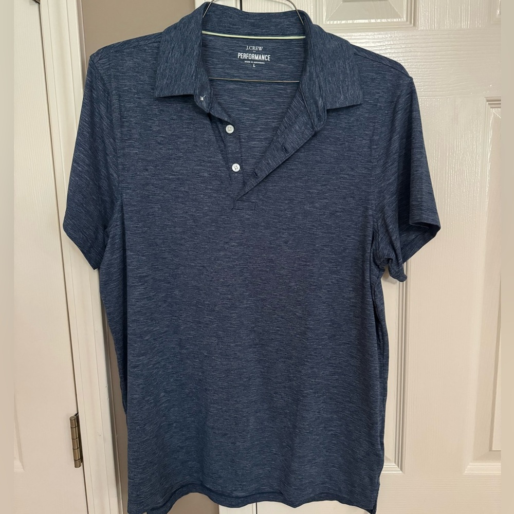 J. Crew Men's Polo in Navy